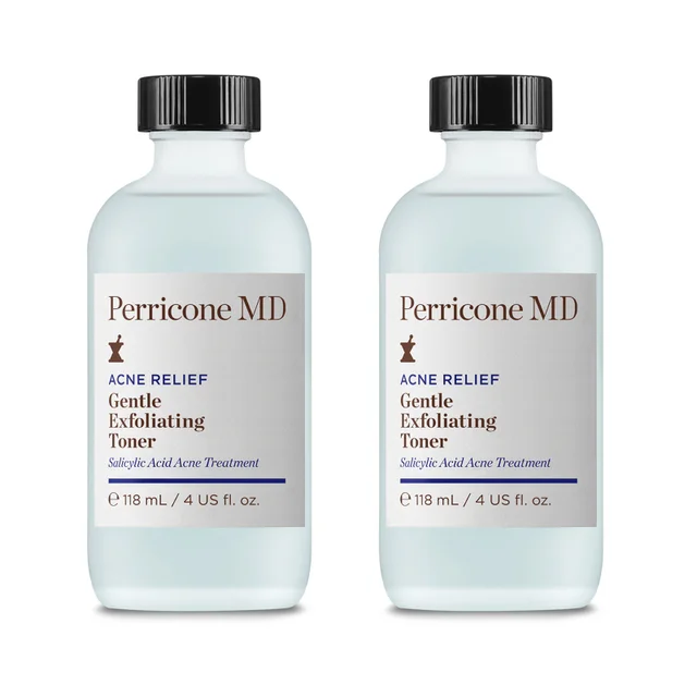 Acne Relief Gentle Exfoliating Toner Duo